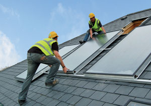 builders solar panels